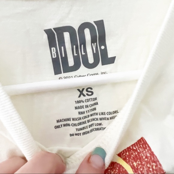 (NWOT) Billy Idol | Graphic Band Tank Top Rebel Yell 1983 - Picture 4 of 4